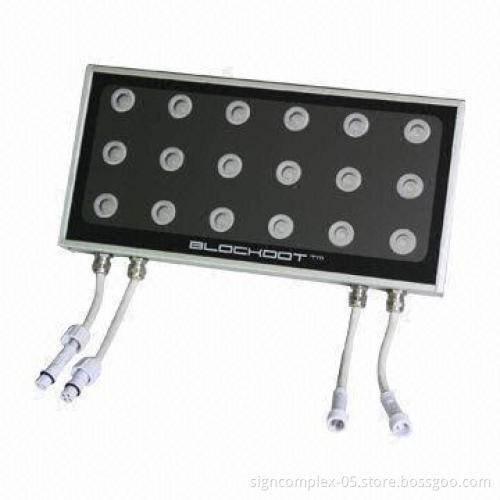 3-in-1 LED Floodlight with a-alloy with extrusion technology and oxidation treatment and IP65